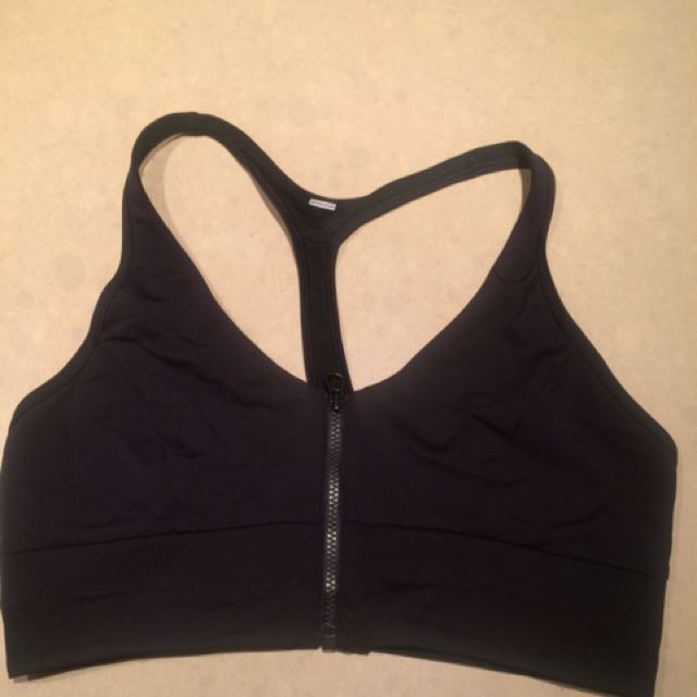 lululemon zip front bra