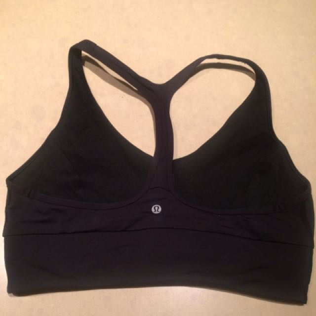 lululemon zip front sports bra