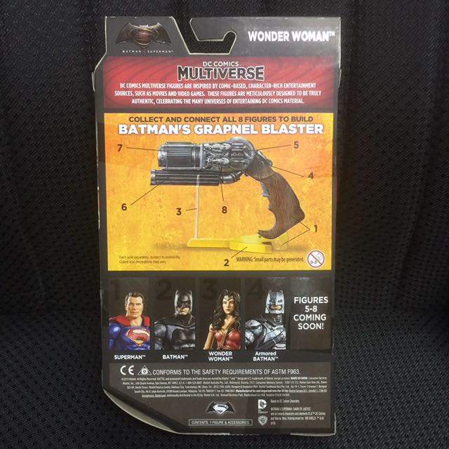Mattel DC Multiverse Wonder Woman Batman v Superman, Toys & Games ...