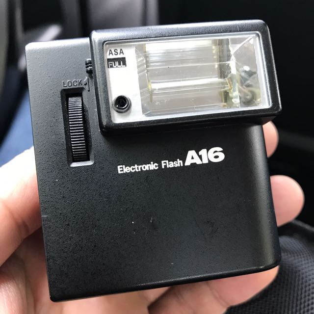 olympus electronic flash a16