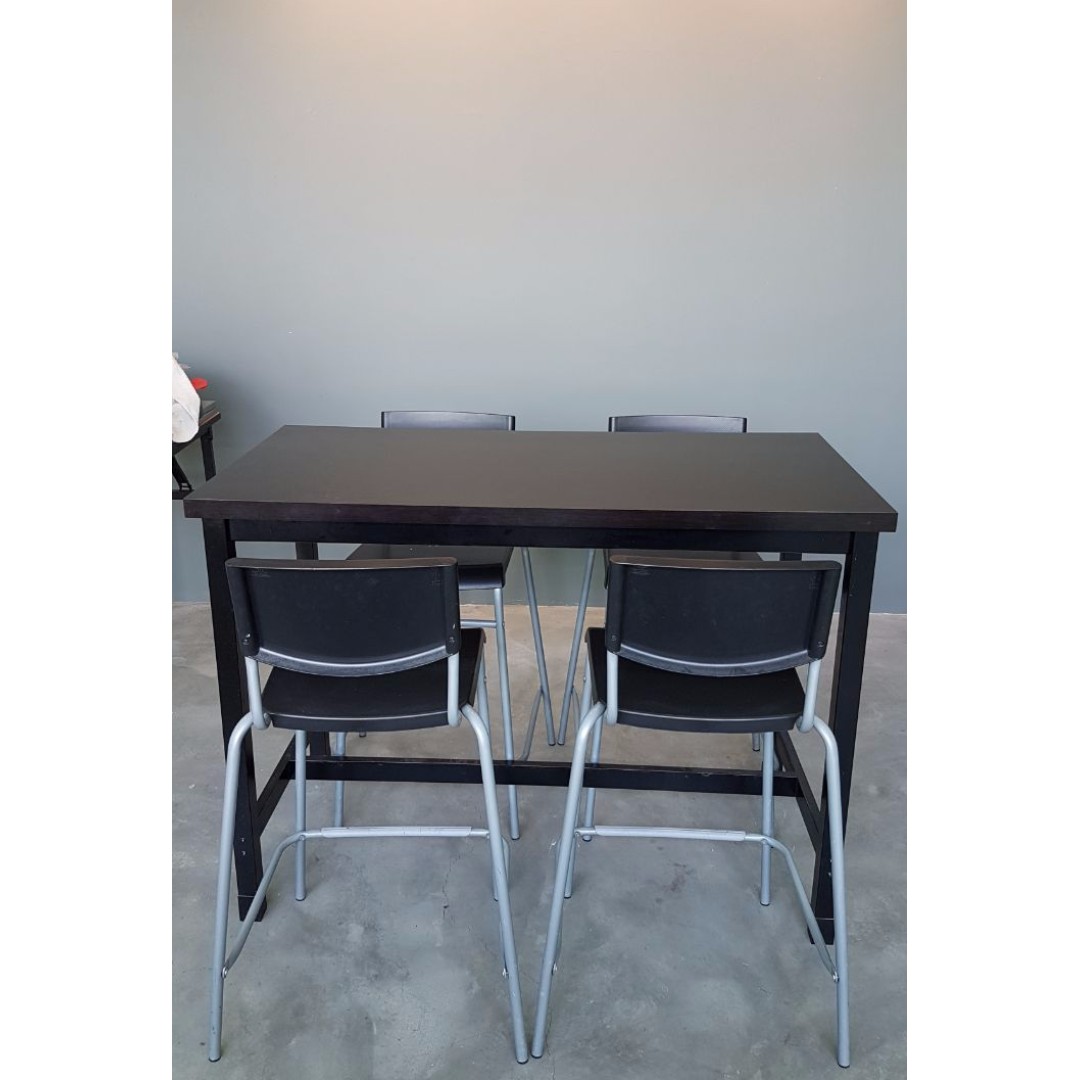 Sultangazi Icindeki Ikea Bar Masa Sandalye Takimi Satildi