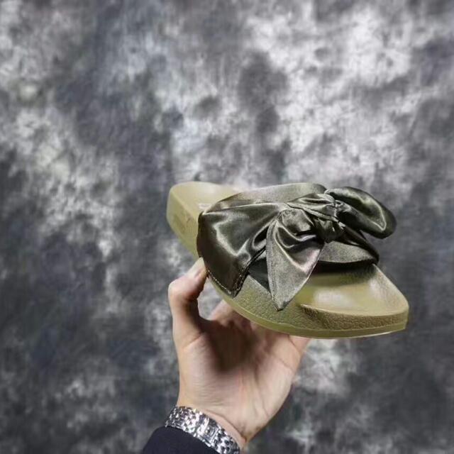 Puma fenty olive green sales