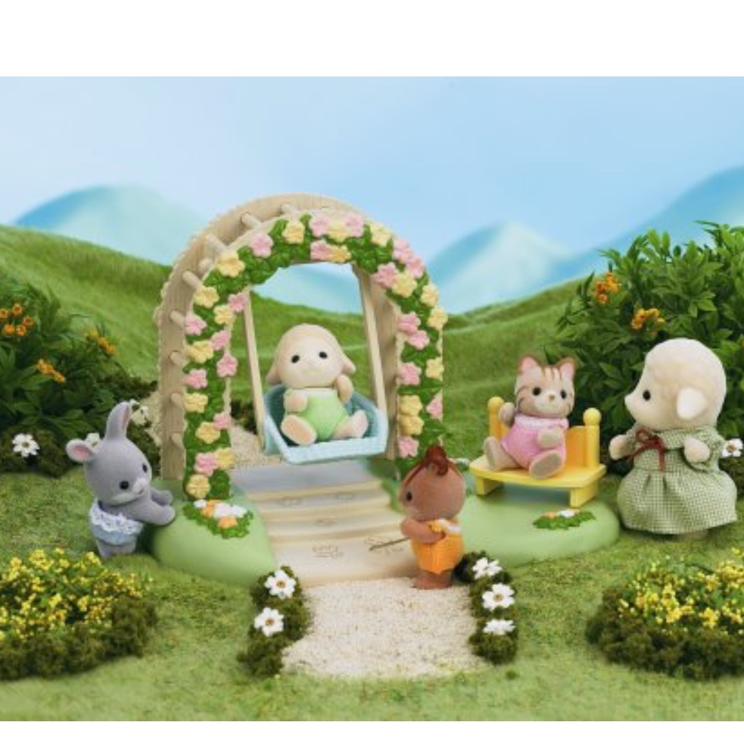 sylvanian families garden swing
