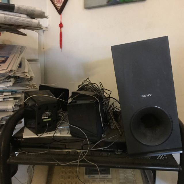 Sony 6 Speakers Home Theatre Surround Sound System Model No SS TS121 ...