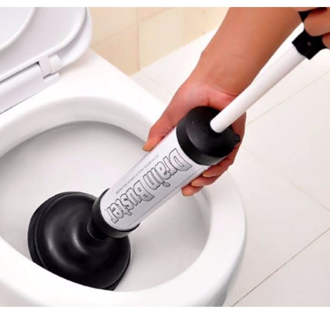 Toilet Close Stool Sink Dredger With Power Vacuum Sucker Multi Drain Plunger 6004