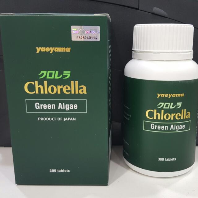 Yaeyama Chlorella (300 tablets) RM75, Health & Nutrition, Health