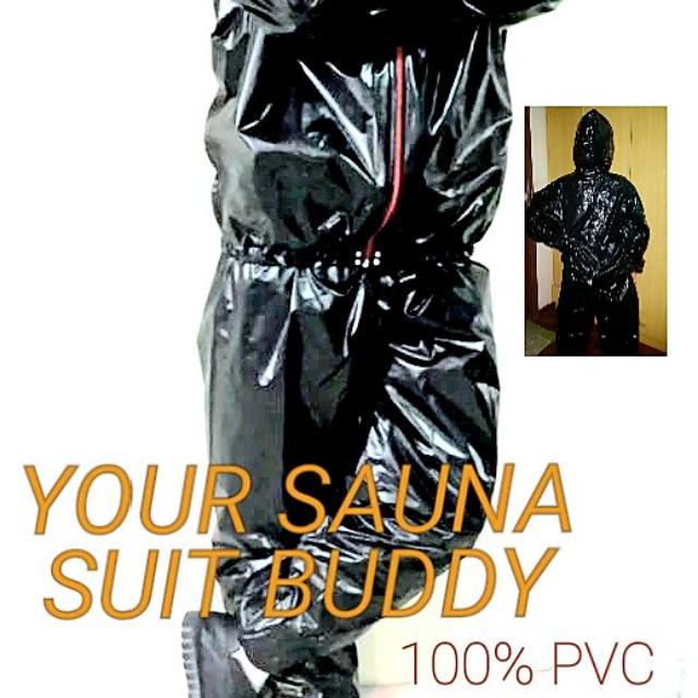 pvc sauna suit