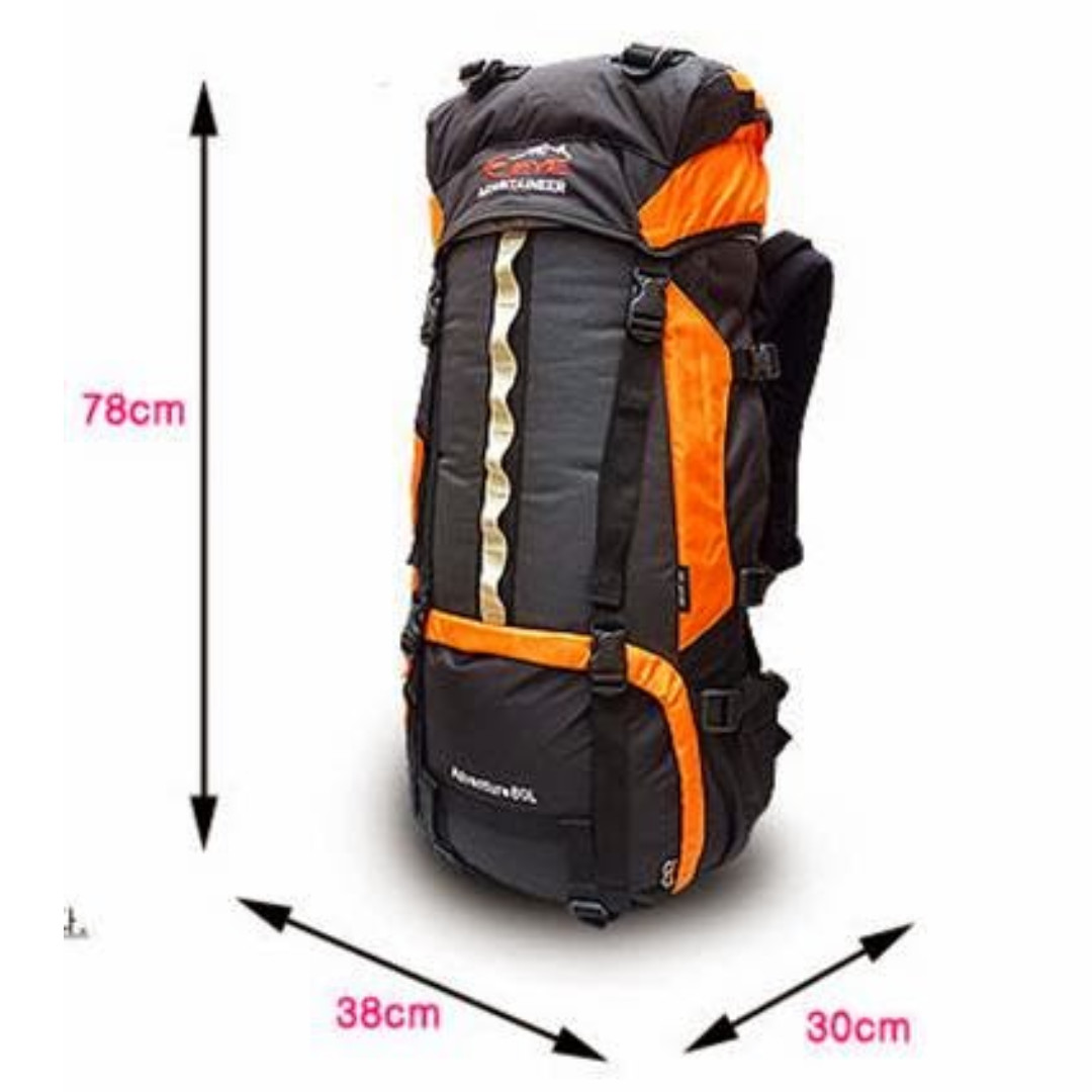 Eye mountaineer backpack 80l top