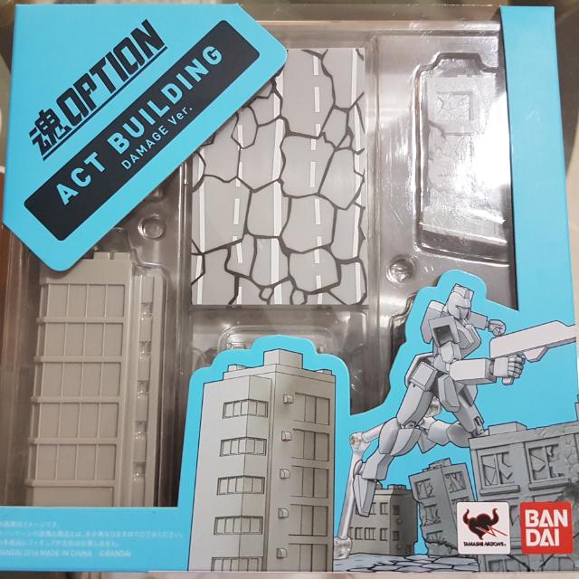 全新Bandai 魂Option Act Building (Damage Version), 興趣及遊戲