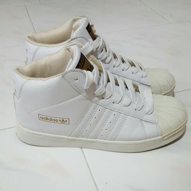 Foto sepatu adidas superstar high 2025
