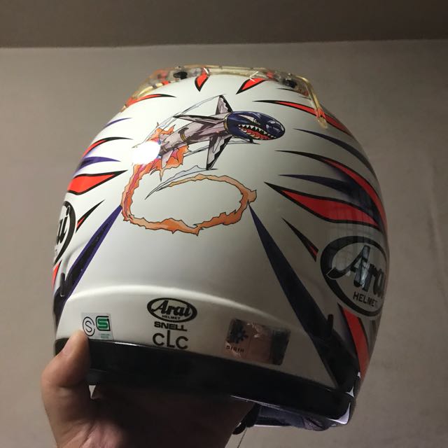 arai haga replica helmet Corsair-X Arai Corsair-X Haga GP Helmet