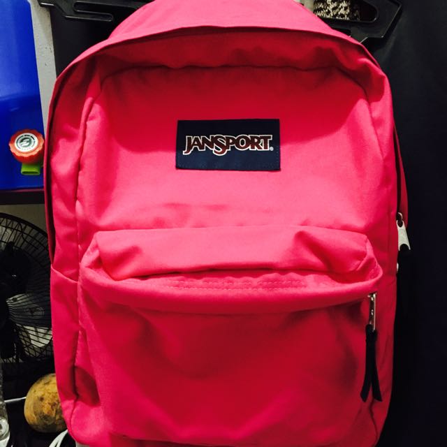 jansport backpack hot pink
