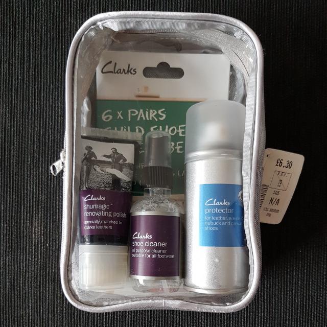 clarks shoe care products