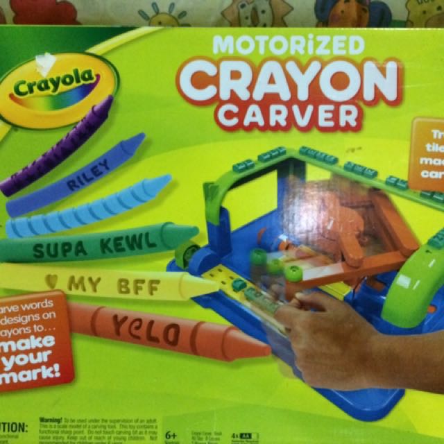 Crayola Crayon Carver, Babies & Kids, Baby Nursery & Kids Furniture