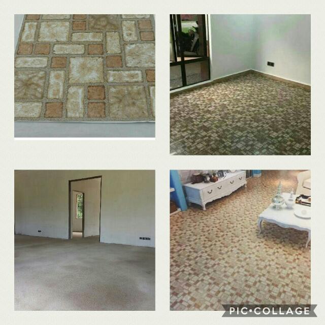 Diy Vynil Flooring Ws 0193571668 Rumah Perabot Home Décor Di Photo