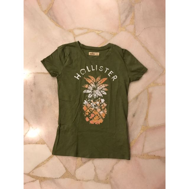 hollister pineapple shirt