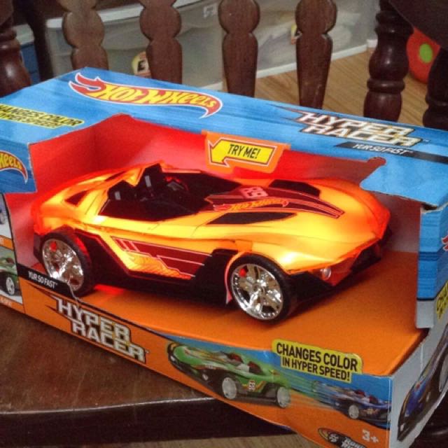 hot wheels hyper racer yur so fast