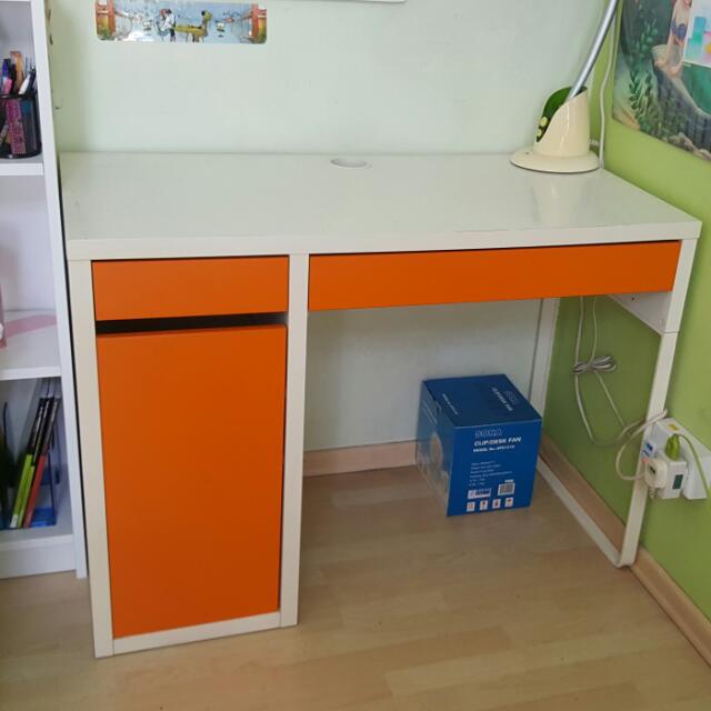 Ikea Study Table, Furniture & Home Living, Furniture, Tables & Sets on