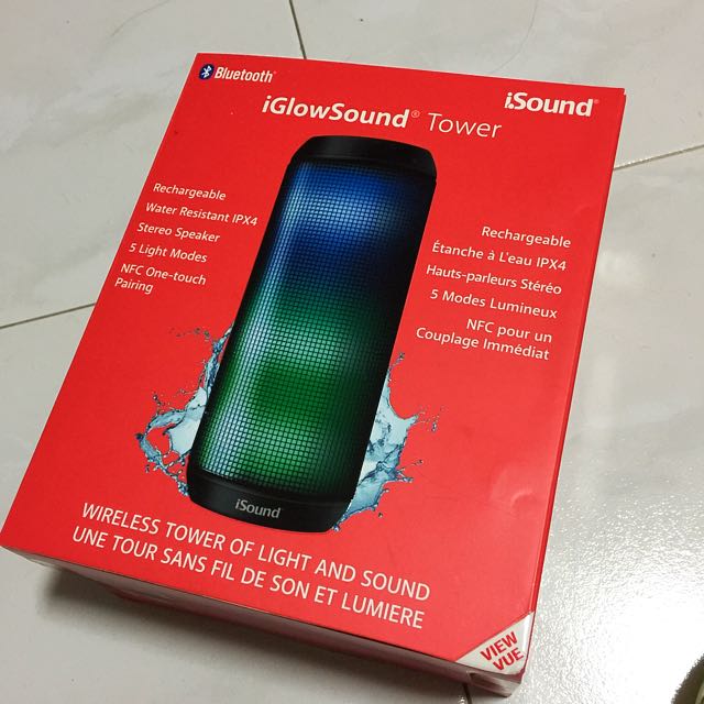 isound iglowsound tower