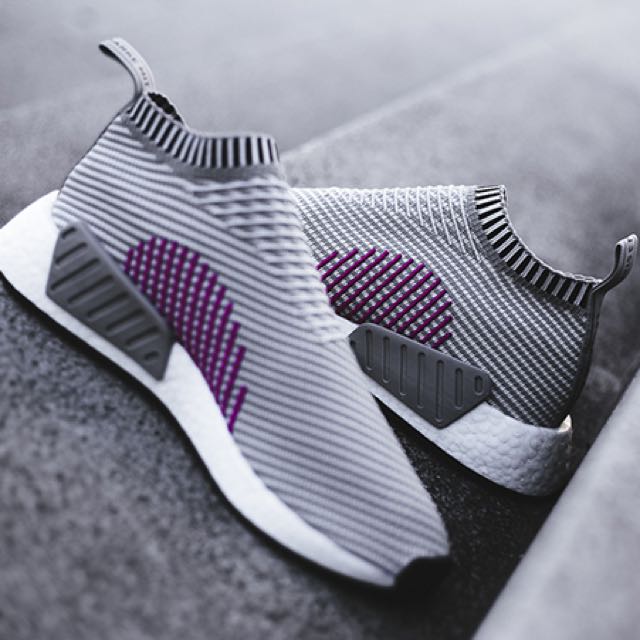 NMD CS2 PK Grey Pink Men s Fashion Footwear Sneakers on Carousell