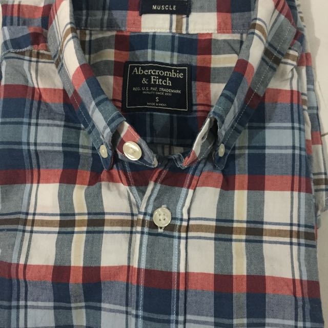 abercrombie & fitch short sleeve shirts