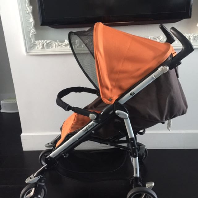 Peg perego stroller orange on sale