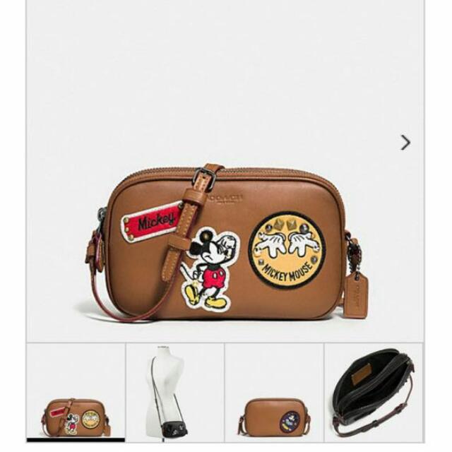coach disney sling bag