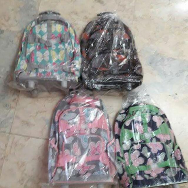 Pottery Barn Backpacks (Category: Diaper Bags & Wetbags) located in Consolacion. Submitted by fourms (Listing ID 106677323, Image 2). Description: Pottery Barn backpacks comes with cute designs in PreK (600), Small (700), Large (800) and Rolling (1500) size for boys and girls.
