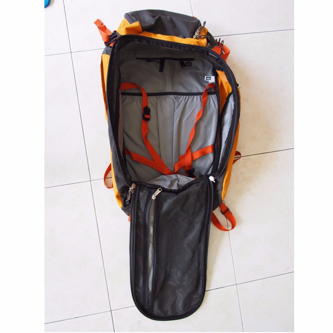 rei yellow backpack