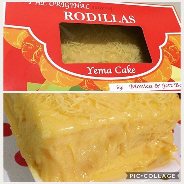 Rodillas' Yema cake, Food & Drinks, Homemade Bakes on Carousell
