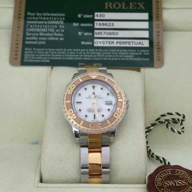 Rolex Yacht Master (Ladies), Luxury, Watches on Carousell