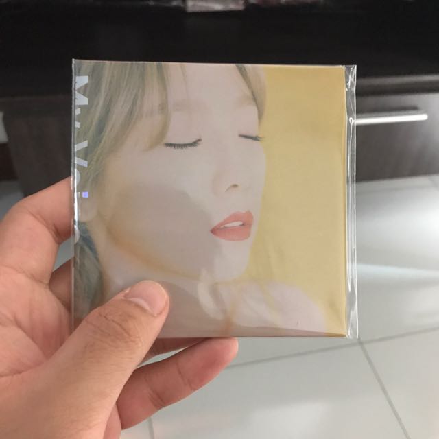 Taeyeon My Voice Lp Coaster Set Musik Media Cd Dvd Lainnya Di Carousell