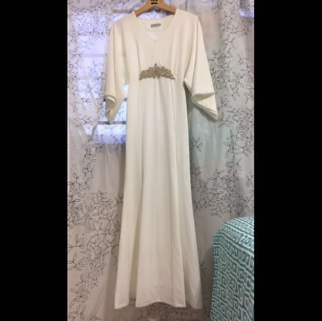 Zalia embellished mermaid dress outlet