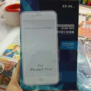 Iphone 7 Plus (白)0.26mm高清透光鋼化玻璃膜