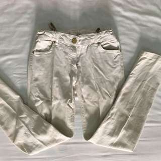 jeans putih zara
