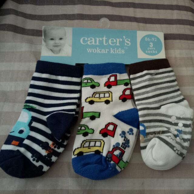 carters boys socks