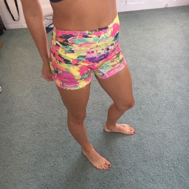 asics short tights