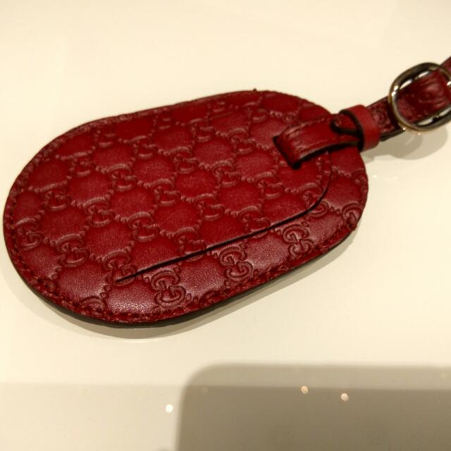 Gucci luggage tags hot sale