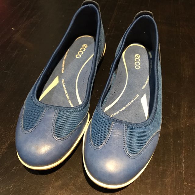 Baby Blue Ecco Comfort Shoes, Women's 