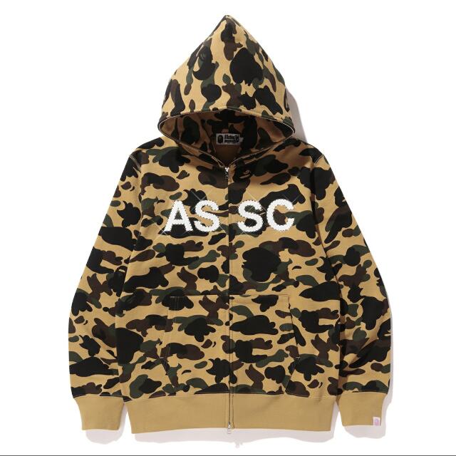 Bape x ANTI SOCIAL SOCIAL CLUB Assc Crystal Swarovski Fullzip