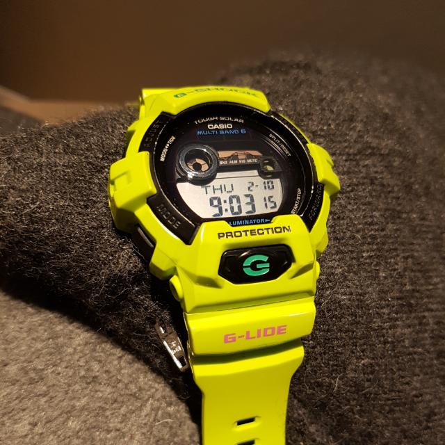 G shock new arrivals fluorescent green