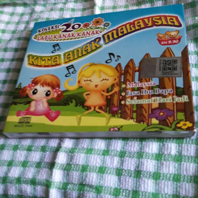 Cd Koleksi Lagu Kanak Kanak Kita Anak Malaysia Music Media Cd S Dvd S Other Media On Carousell