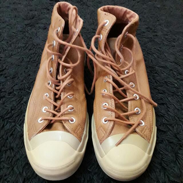 Converse jack purcell shop mid brown gum