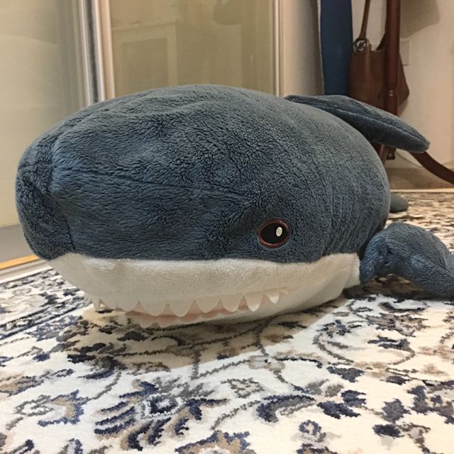 ikea shark soft toy