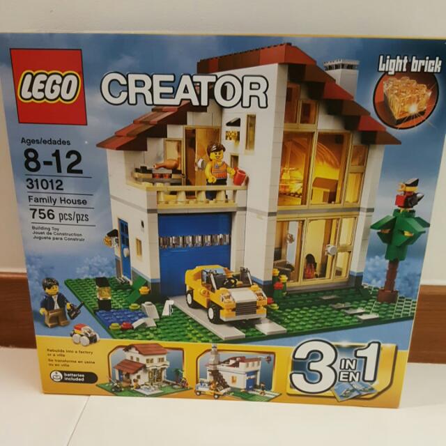 lego 3 in 1 house