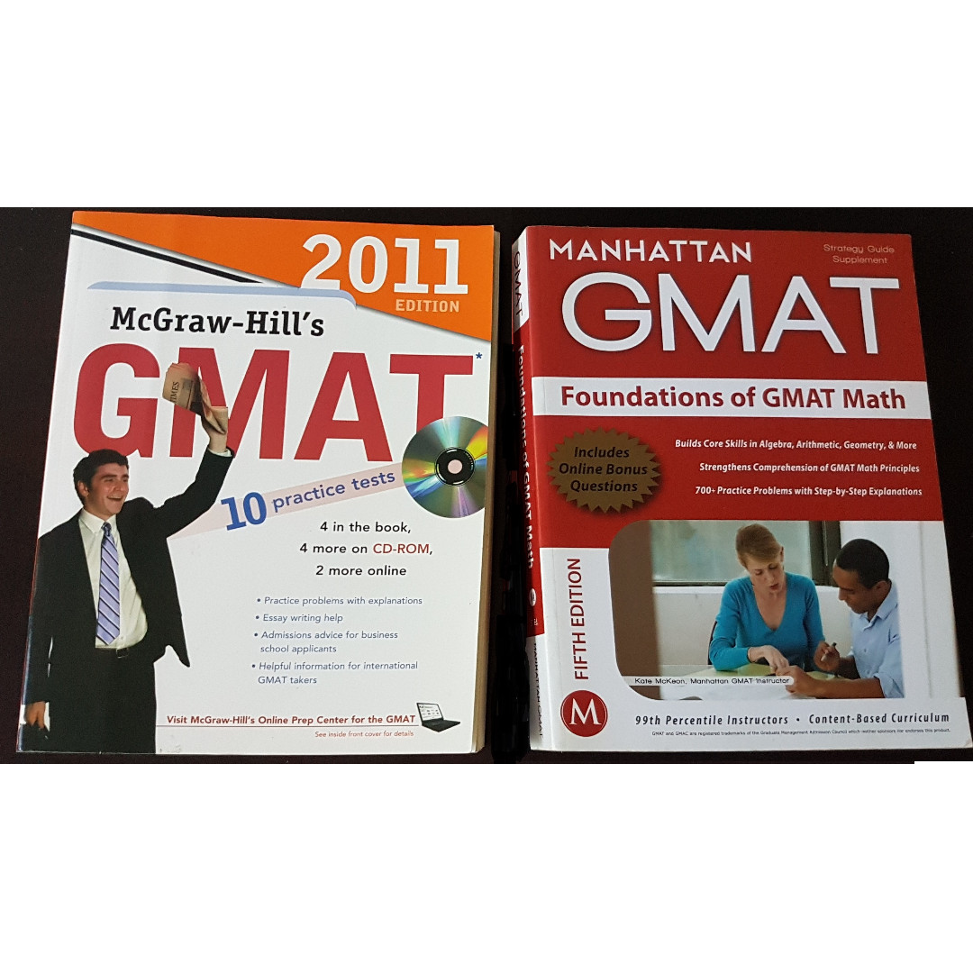 Manhattan Gmat Prep Book Books Stationery Textbooks On Carousell