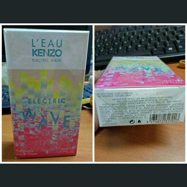 kenzo electric wave femme