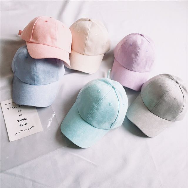 pastel baseball cap