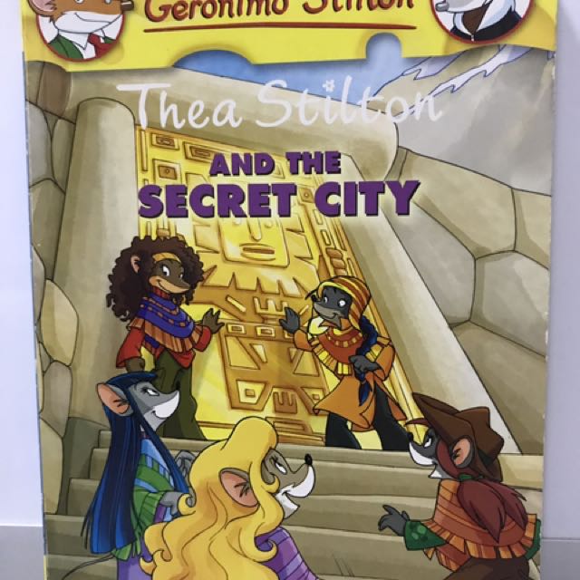 thea stilton books set of 3