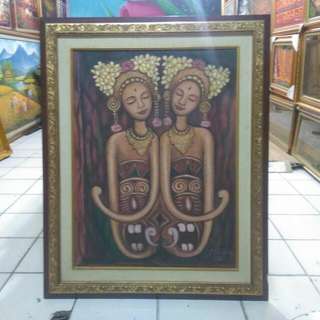 Lukisan Bali Artistik Dan Eksotik